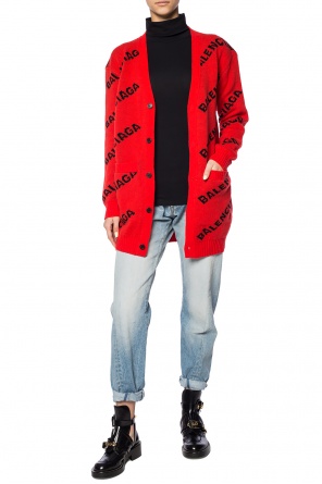 Logo-appliquéd turtleneck sweater, zdjęcie 2 Logo-appliquéd turtleneck sweater od Vetements